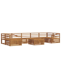 Set di divani 8 pcs Naturale 2