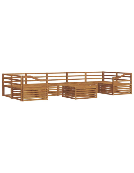 Set di divani 8 pcs Naturale