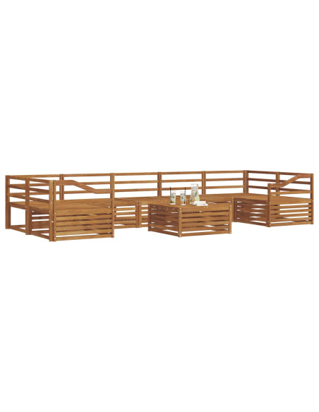 Set di divani 8 pcs Naturale
