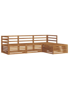 Set di divani 4 pcs Naturale 2