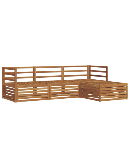 Set di divani 4 pcs Naturale
