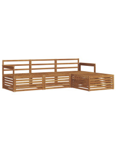 Set di divani 4 pcs Naturale 2