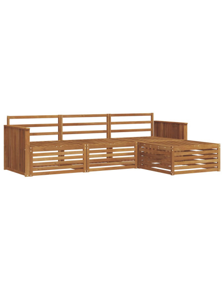 Set di divani 4 pcs Naturale