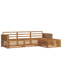 Set di divani 4 pcs Naturale 2