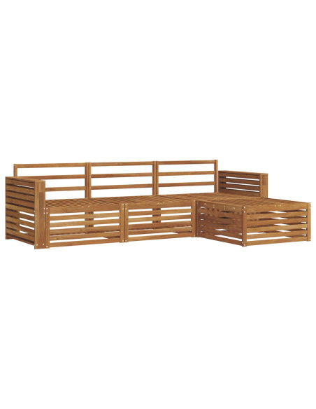 Set di divani 4 pcs Naturale