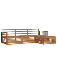 Set di divani 4 pcs Naturale 2