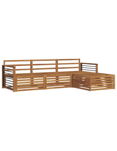 Set di divani 4 pcs Naturale