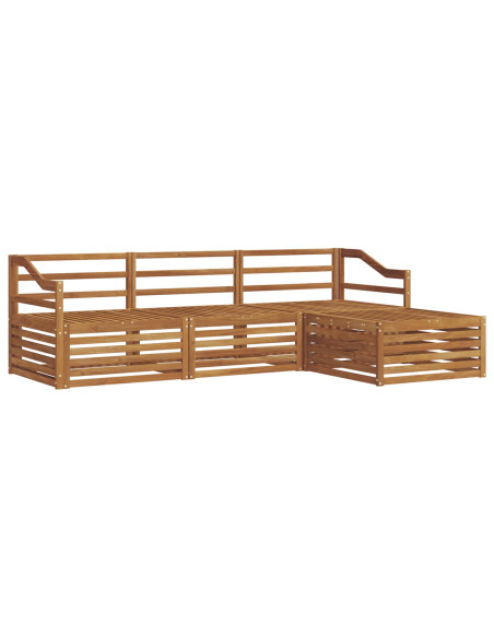 Set di divani 4 pcs Naturale