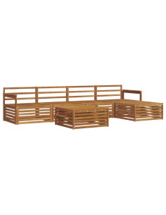 Set di divani 6 pcs Naturale 2