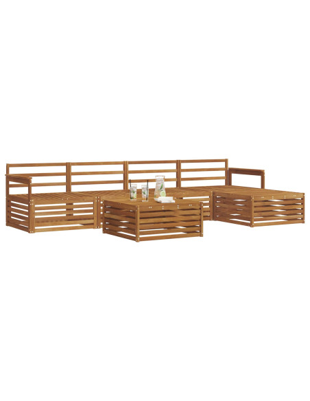 Set di divani 6 pcs Naturale