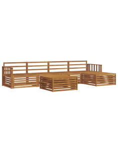 Set di divani 6 pcs Naturale 2