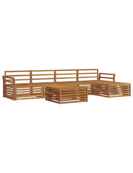 Set di divani 6 pcs Naturale