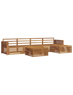 Set di divani 6 pcs Naturale 2