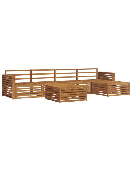 Set di divani 6 pcs Naturale
