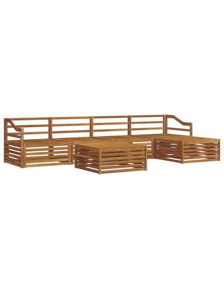 Set di divani 6 pcs Naturale
