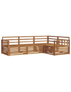 Set di divani 4 pcs Naturale 2