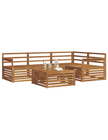 Set di divani 5 pcs Naturale