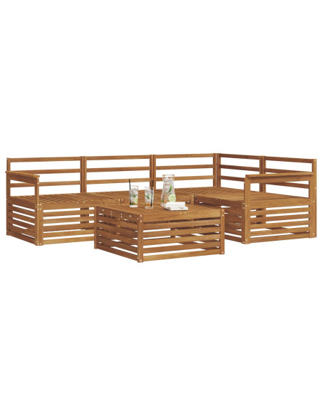 Set di divani 5 pcs Naturale