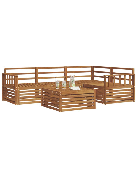 Set di divani 5 pcs Naturale