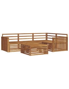 Set di divani 5 pcs Naturale 2