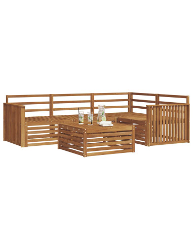 Set di divani 5 pcs Naturale
