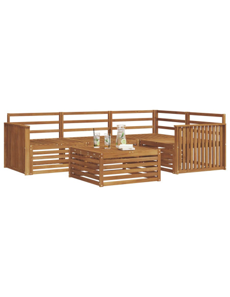 Set di divani 5 pcs Naturale