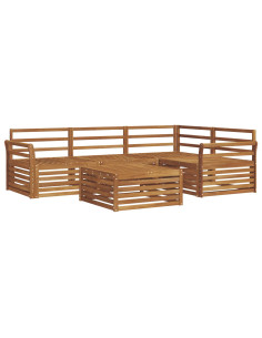 Set di divani 5 pcs Naturale 2