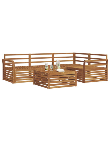 Set di divani 5 pcs Naturale