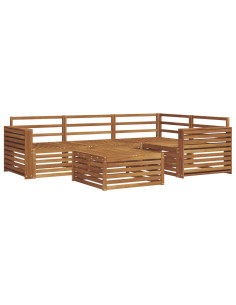 Set di divani 5 pcs Naturale 2