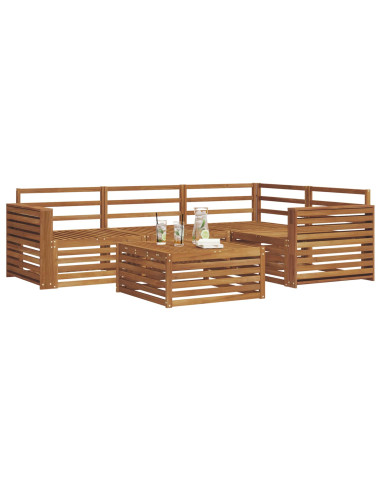 Set di divani 5 pcs Naturale