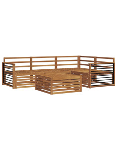 Set di divani 5 pcs Naturale 2