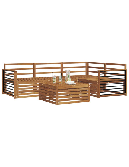 Set di divani 5 pcs Naturale