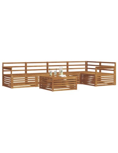 Set di divani 6 pcs Naturale