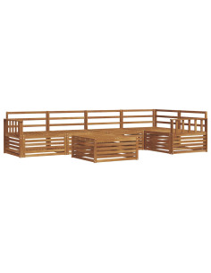 Set di divani 6 pcs Naturale 2