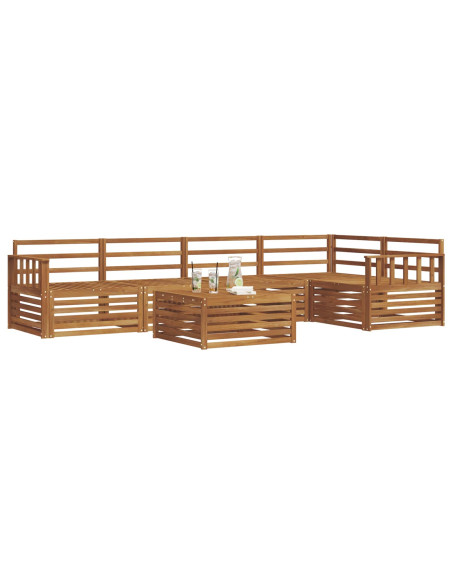 Set di divani 6 pcs Naturale