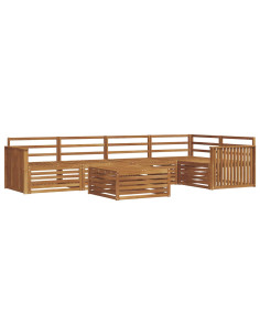 Set di divani 6 pcs Naturale 2