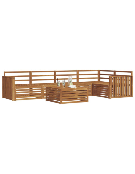 Set di divani 6 pcs Naturale