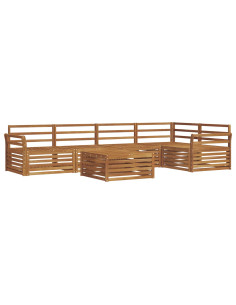Set di divani 6 pcs Naturale 2