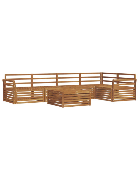 Set di divani 6 pcs Naturale