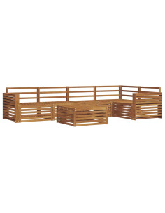 Set di divani 6 pcs Naturale 2