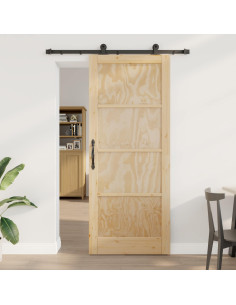 Porta scorrevole ORKDAL Naturale 86 x 211 cm