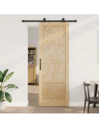 Porta scorrevole ORKDAL Naturale 83 x 232 cm