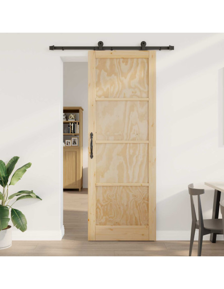 Porta scorrevole ORKDAL Naturale 83 x 232 cm