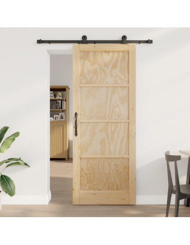 Porta scorrevole ORKDAL Naturale 83 x 211 cm