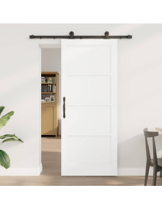Porta scorrevole ORKDAL Bianco 83 x 202 cm