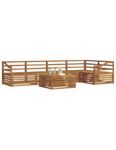Set di divani 6 pcs Naturale