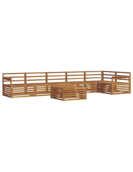 Set di divani 7 pcs Naturale