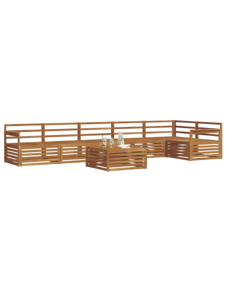 Set di divani 7 pcs Naturale