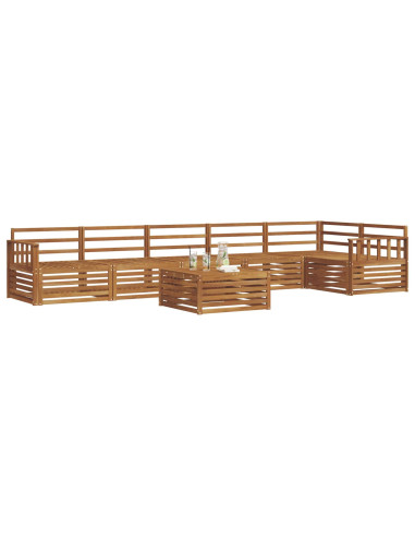 Set di divani 7 pcs Naturale