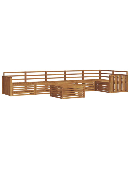 Set di divani 7 pcs Naturale